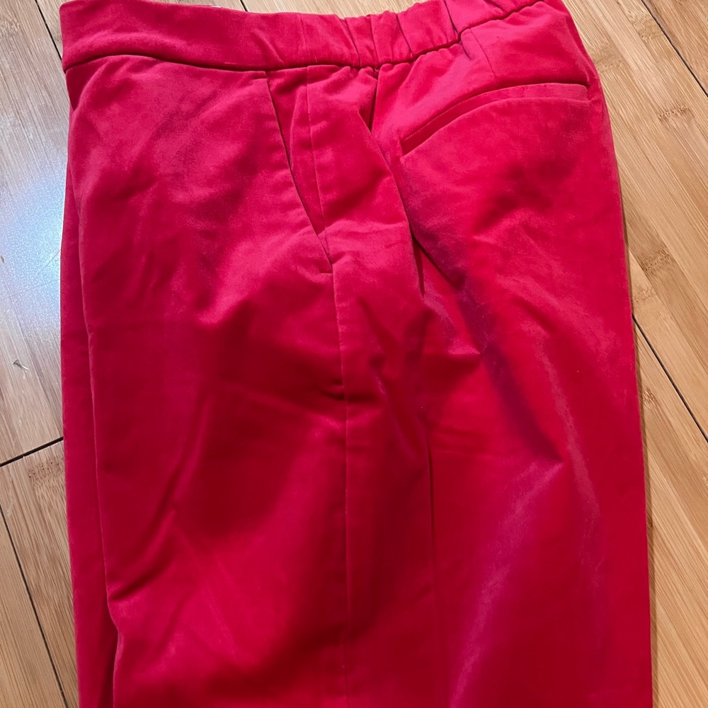 Vibrant Red Pants - Picture 10 of 12